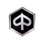 Vespa PK-Px Etc Horncast Badge Hex 30x35mm Black