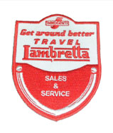 Lambretta Get Around Better Patch 85 x 65mm