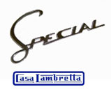 Lambretta Legshield Special Badge Italian 4-Pin