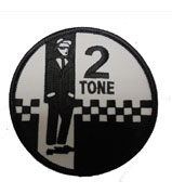 2 Tone Round Patch 80mm