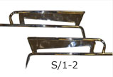 Remade Rear Ulma Style Fishtail Bar S/1-2 Chrome