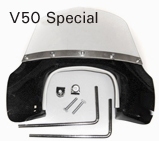 Vespa Fly Screen V50 Special Black