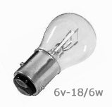 Stop & Tail light Bulb 6v 18-6w