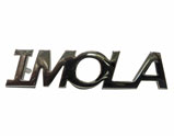 IMOLA Chrome Legshield Badge