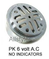 PK 50 Non Indicator Models 6v A.C Horn