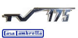 TV 175 Legshield Badge 2-Pin 40mm Italian