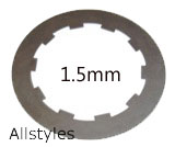 1.5mm Clutch Steel Plate Spacer Surflex S/1-2-3-GP