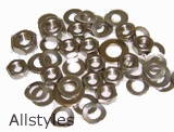 Crankcase Cover Nuts & Washer Kit S/S