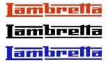 Lambretta Symbols Large 200mm x 40mm