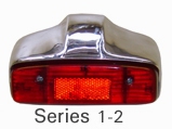 S-1 & Early S-2 Rear Light Unit Polished Alloy