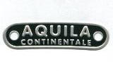 Vespa Aquila Continentale Rear Seat Badge