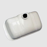 Lambretta Standard Fuel Tank 8 ltrs White