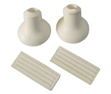 Front Carrier White Suction Pads & Covers