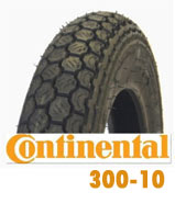 Continental K62 Block Tread Tyre 300-10 50M