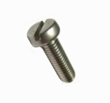 Full Threaded Slotted Cheese Head Screw M5 x 20mm S/S