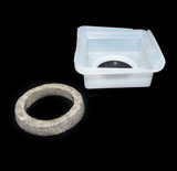 Fuel Tank Cap Drip Tray & Felt Ring S/1-2-3 Italian