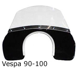 Vespa Fly Screen V90-100 Black