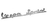 Vespa Sprint Rear Frame Badge 4-Pin Fit Italian