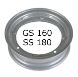 GS160-SS180 Wheel Rim 10
